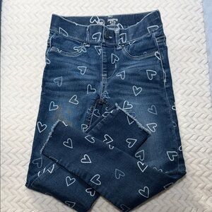 Wonder Nation Dark Blue Heart Jeans